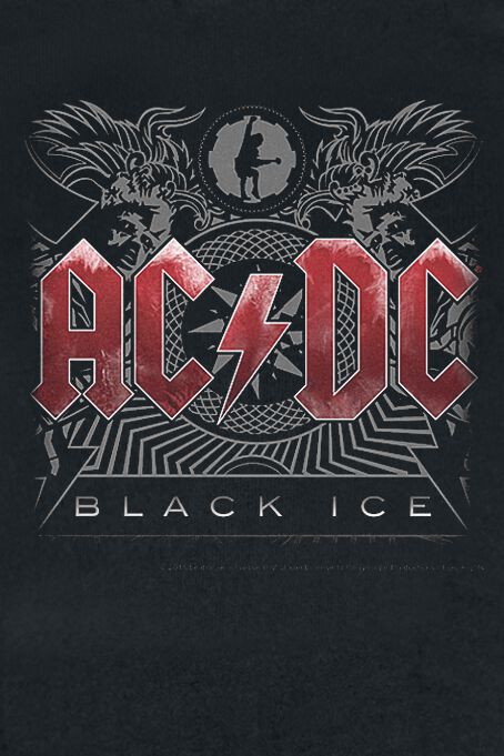 AC/DC | | T-Shirt Black - Ice Metal-Kids EMP