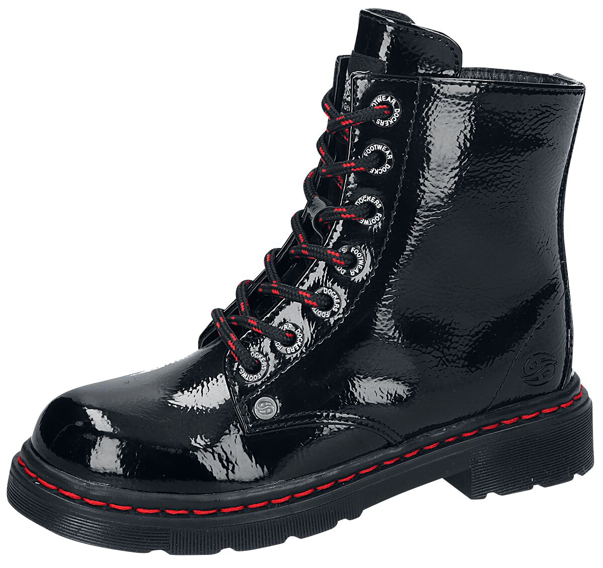 Boots Dockers by Boots | PU Kinder EMP Black | Patent Gerli