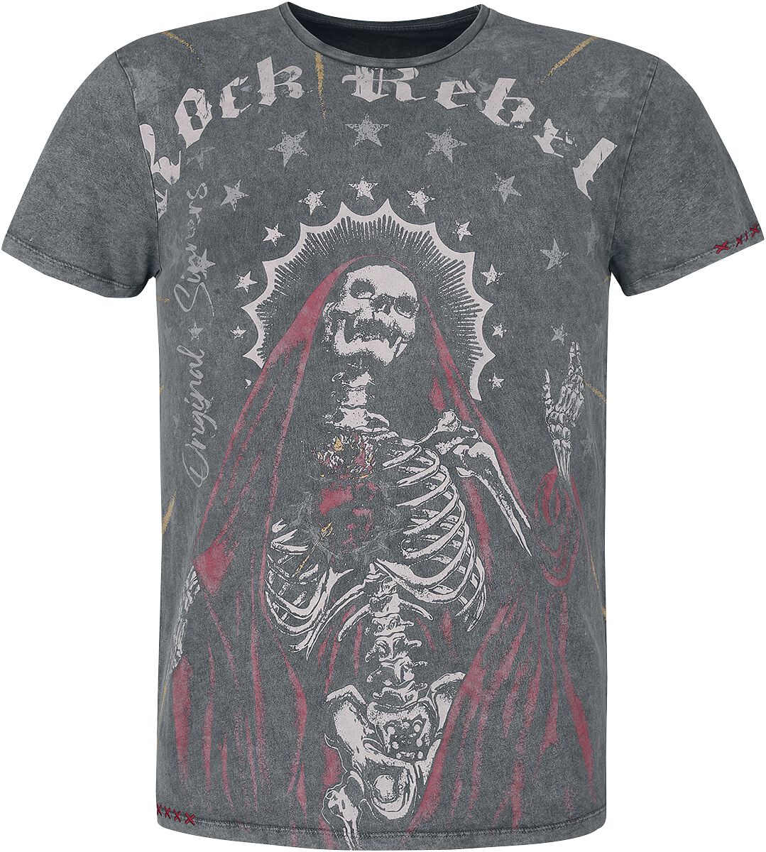 | Rebel großem Frontprint | EMP T-Shirt Rock by EMP T-Shirt mit